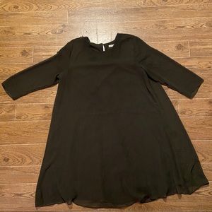 New York & Company Eva Mendes | Brown dot dress